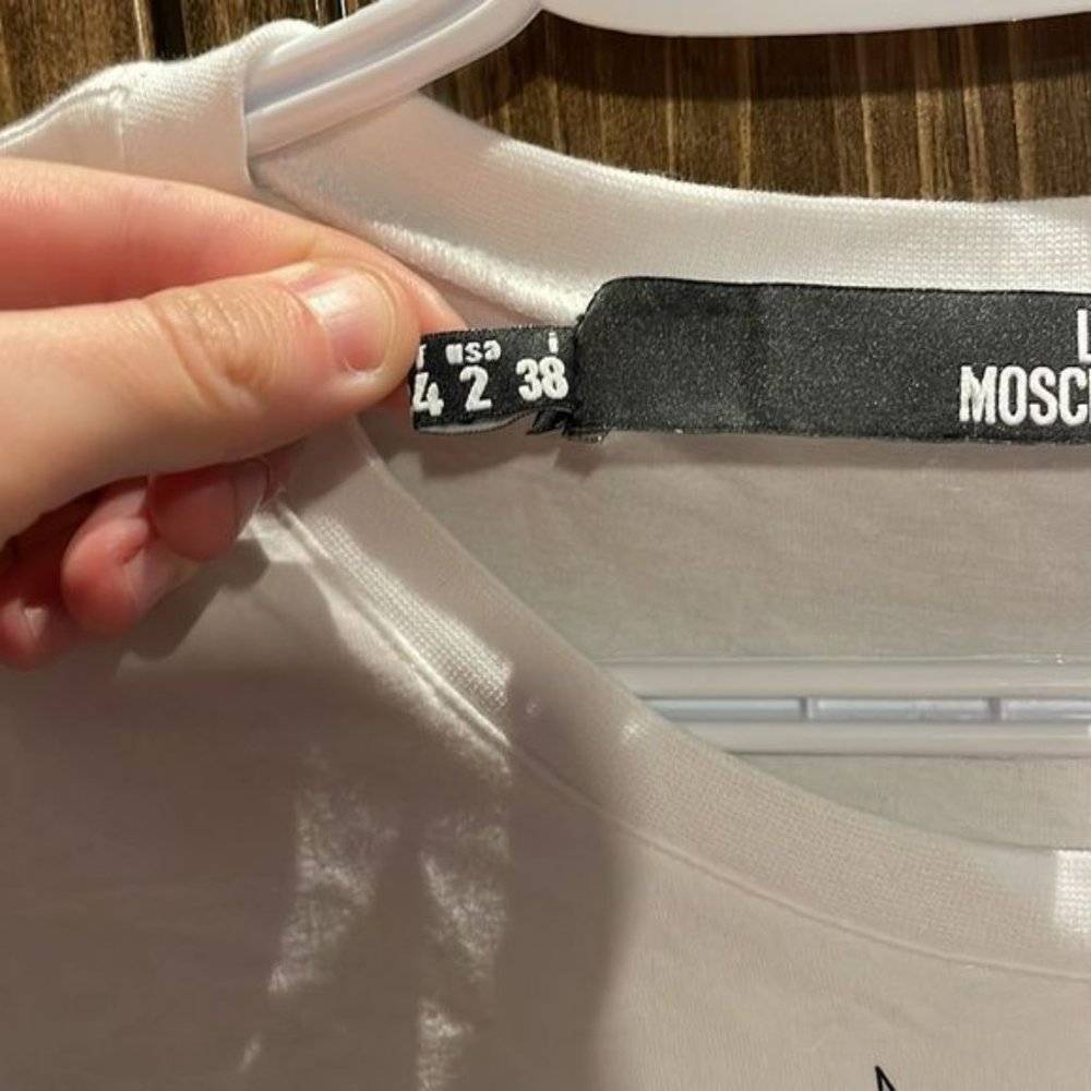 Love Moschino?punk girl print logo tshirt - Picture 4 of 11